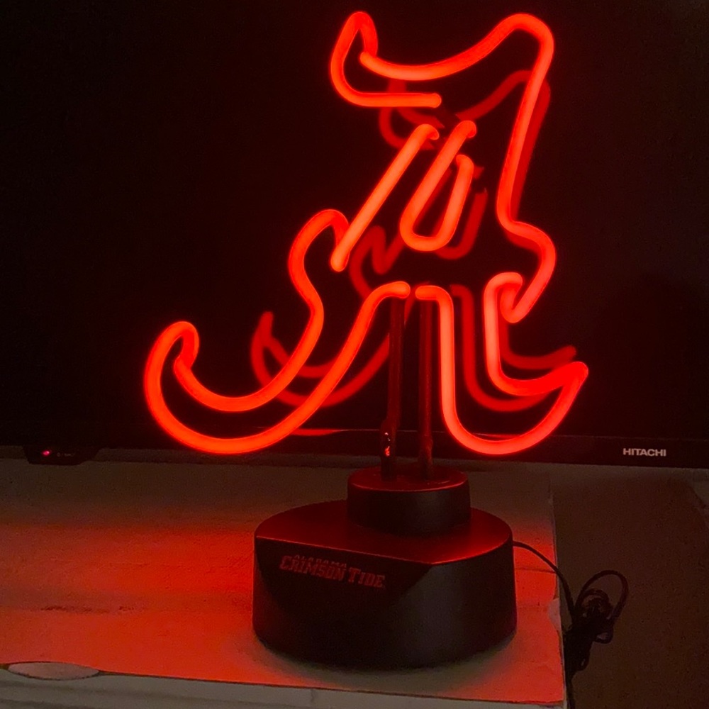 Alabama Crimson Tide Neon Light